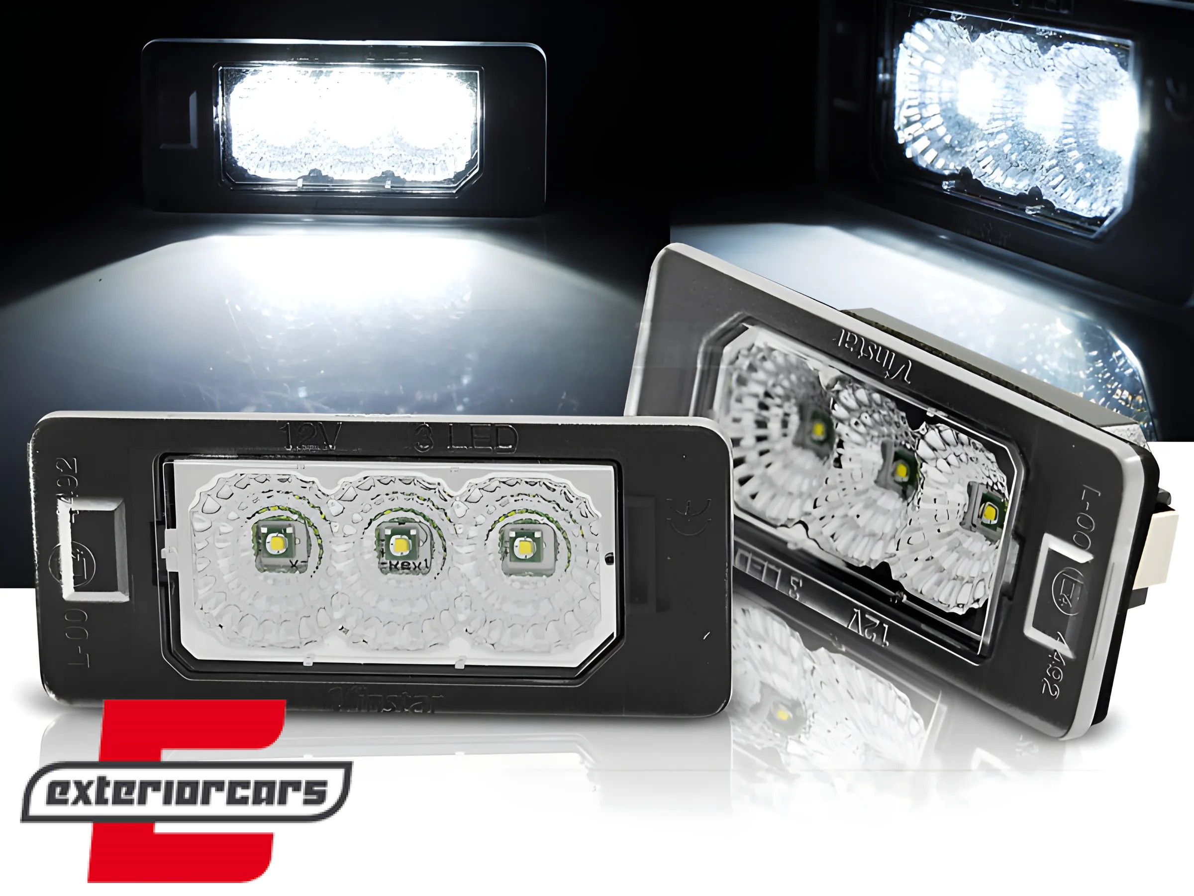 LED svjetla za registarske tablice / BMW serije 1 3 4 5 X3 F25 X5 E70 X5 F15 X6 E71 E72