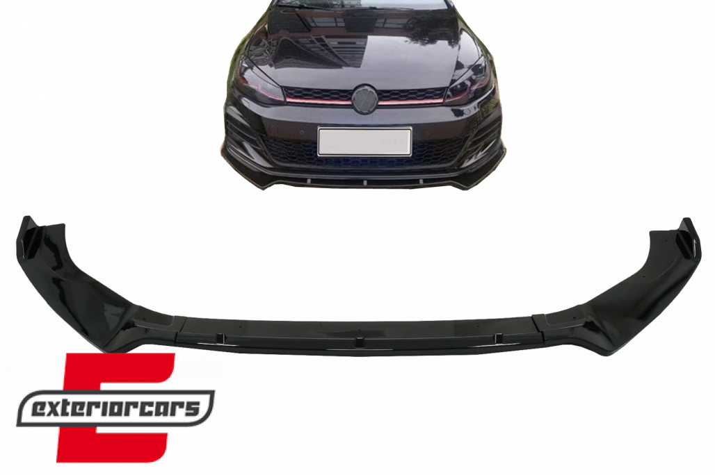 Prednji nastavak branika CUP dizajn (piano crna) / VW Golf 7 GTI 7.5 GTI & R (2013-2020)