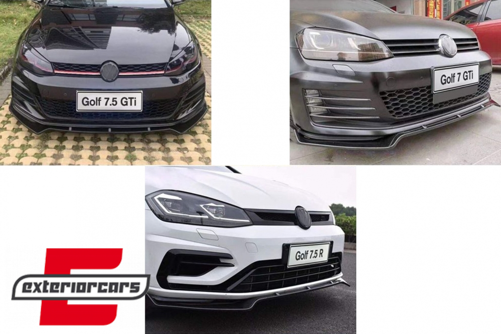 Prednji nastavak branika CUP dizajn (piano crna) / VW Golf 7 GTI 7.5 GTI & R (2013-2020) - Slika 9