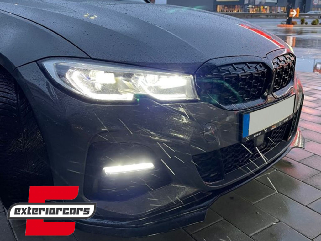 Prednji splitter M-Performance dizajn (piano crna) / BMW serije 3 G20 limuzina G21 karavan (2018-06.2022) - Slika 9