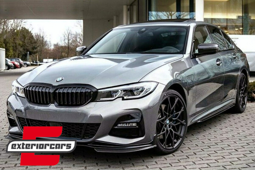 Prednji splitter M-Performance dizajn (piano crna) / BMW serije 3 G20 limuzina G21 karavan (2018-06.2022) - Slika 8