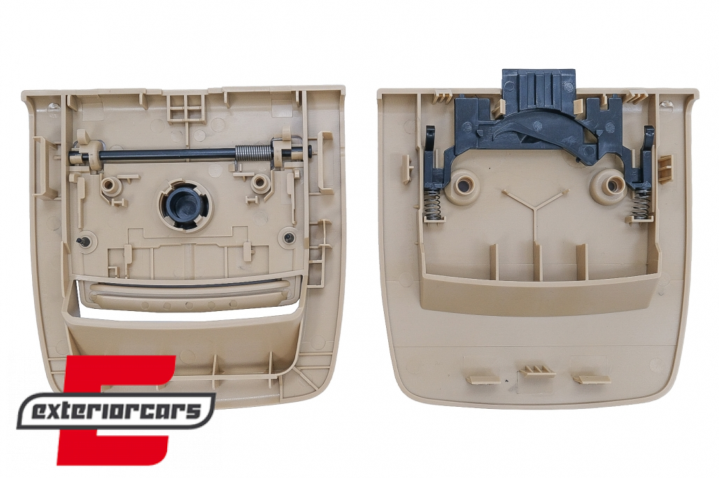 Unutarnja stražnja prostirka prtljažnika ručka tepiha (bež) / BMW serije 5 E61 (2003-2010) X5 E70 (2007-2013) X6 E71 E72 (2008-2015) - Slika 3