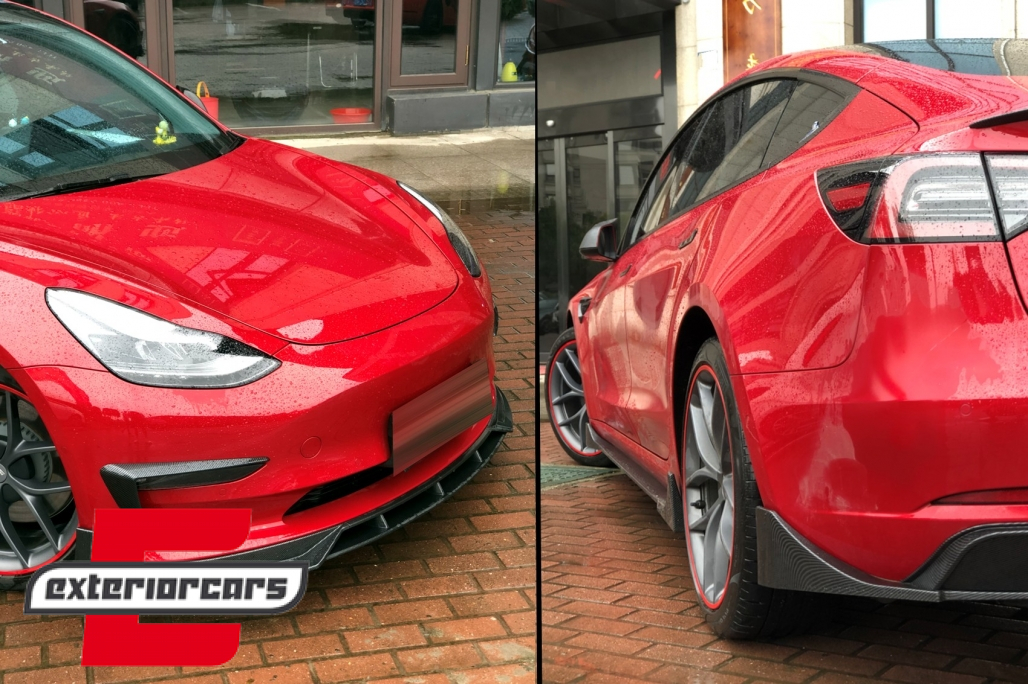 Bodykit Aero Carbon look / Tesla Model 3 (2017-) - Slika 34