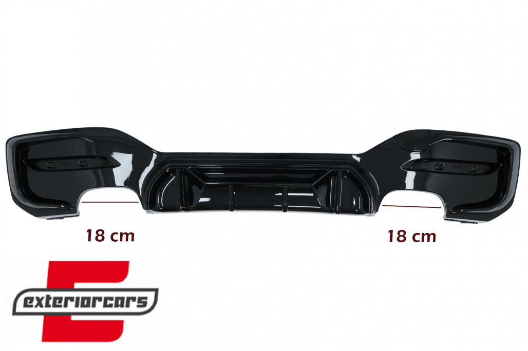 Difuzor zraka Competition dizajn (piano crna) / BMW serije 1 F20 F21 LCI (2015-2019) - Slika 6