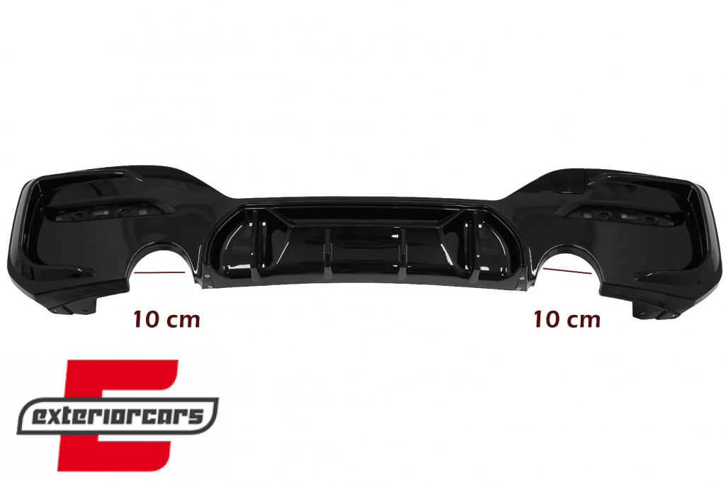 Difuzor zraka Competition dizajn (piano crna) / BMW serije 1 F20 F21 LCI (2015-2019) - Slika 6