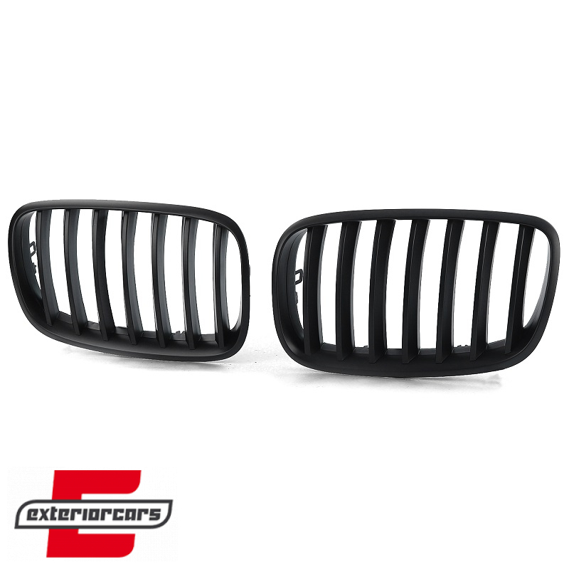 Prednja maska M-Performance dizajn (mat crna) / BMW X5 E70 X6 E71 (2007-2014) - Slika 2
