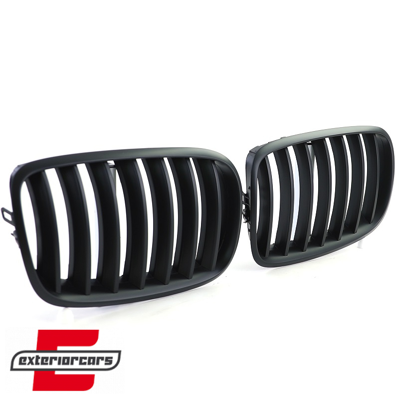 Prednja maska M-Performance dizajn (mat crna) / BMW X5 E70 X6 E71 (2007-2014) - Slika 3