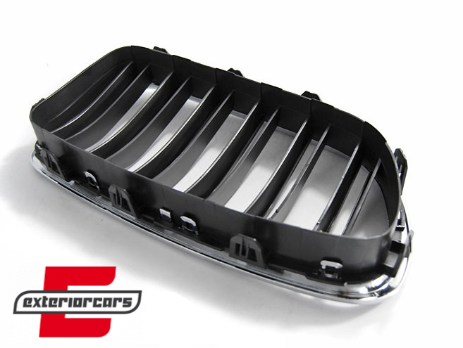 Prednja maska M5 look (chrome/mat crna) / BMW serije 5 F10 F11 (2010-2017) - Slika 4