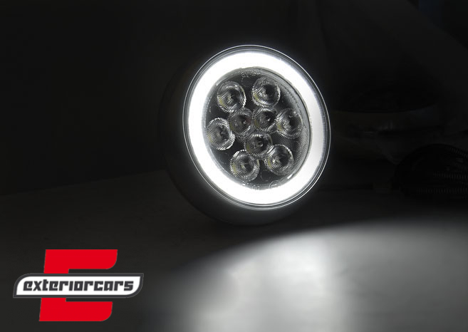Svjetla za maglu Angel Eyes sa LED dnevnim svjetlima / Mini Cooper - Slika 4
