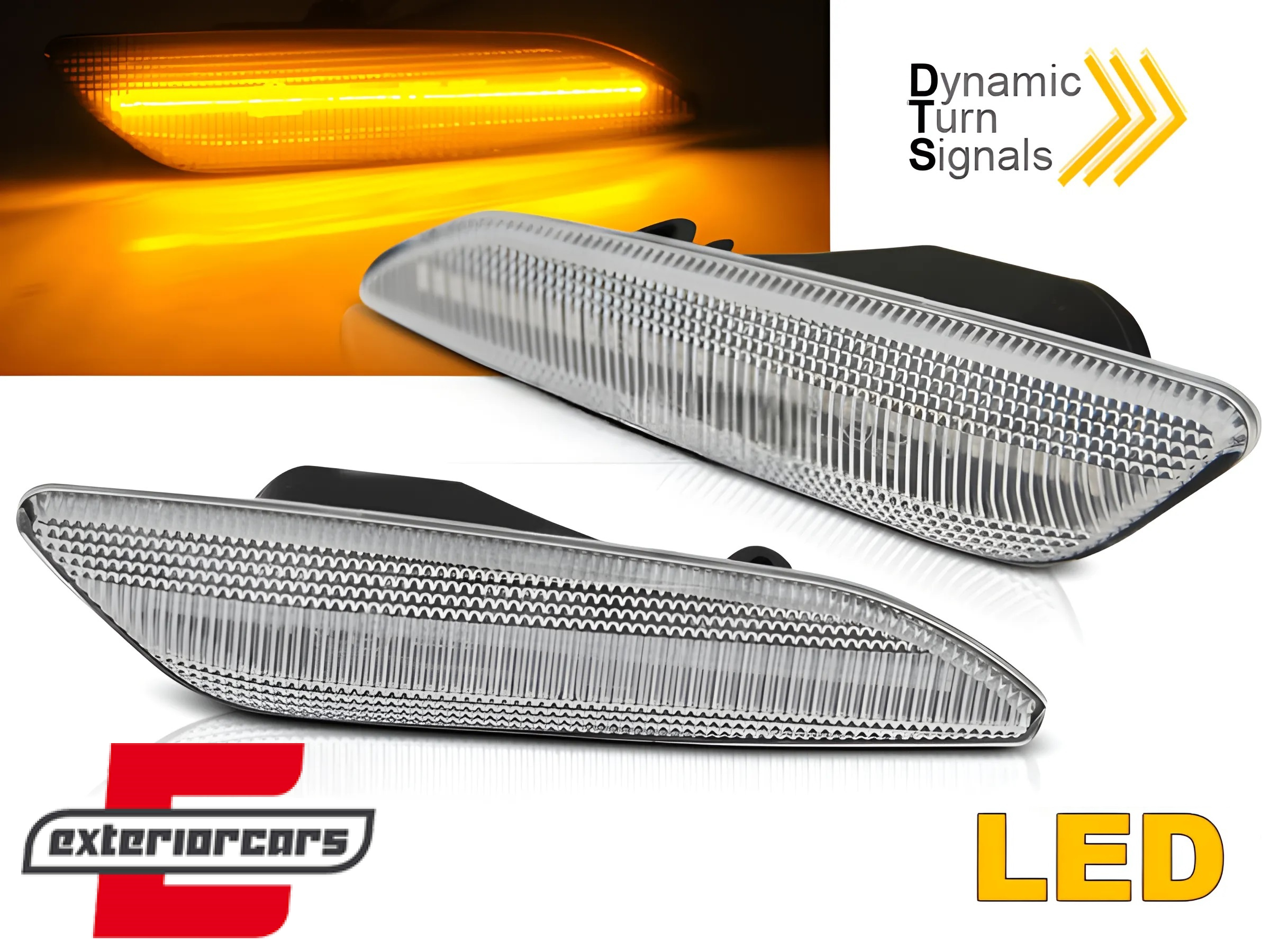 Bočni žmigavci LED SEQ (bijela) / ALFA ROMEO 156 (1997-2003) 147 (2005-2010) FIAT TIPO (2015-2020)
