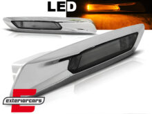 Bočni žmigavci LED (chrome/smoke) / BMW serije 5 F10 F11 (2010-2014)