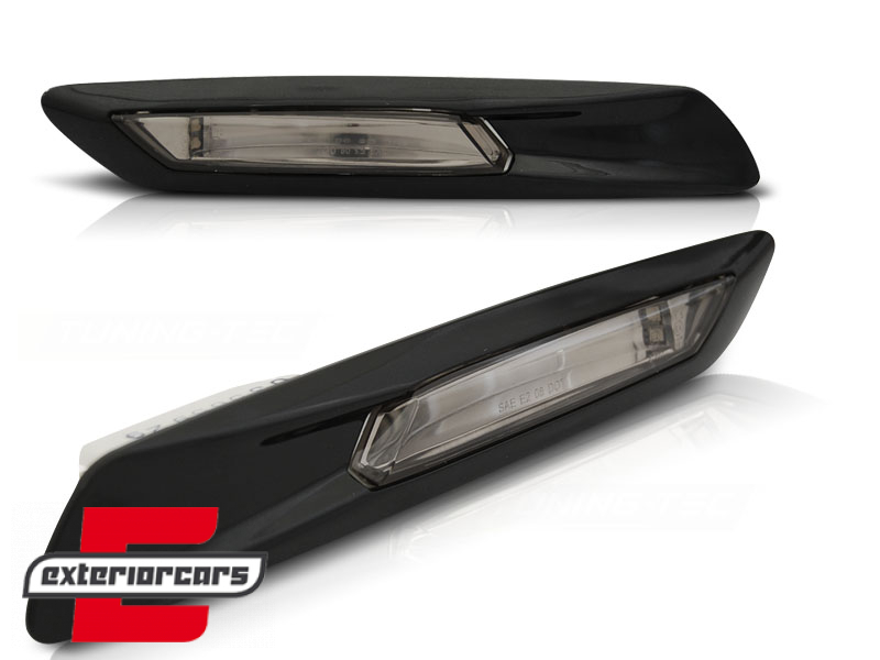 Bočni žmigavci LED (piano crna) / BMW serije 5 F10 F11 (2010-2014) - Slika 2