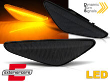 Bočni žmigavci LED SEQ (smoke) / BMW X3 F25 (2010-2014) X5 E70 (2007-2013) X6 E71 (2008-2014)
