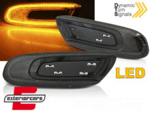 Bočni žmigavci LED SEQ (smoke) / MINI III F55 F56 Hatchback F57 Cabrio (2014-2021)