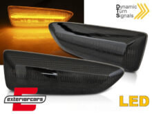 Bočni žmigavci LED SEQ (smoke) / OPEL Astra (2009-2019) Zafira C (2012-2016) Crossland X (2017-2020) Insignia B (2017-2020)