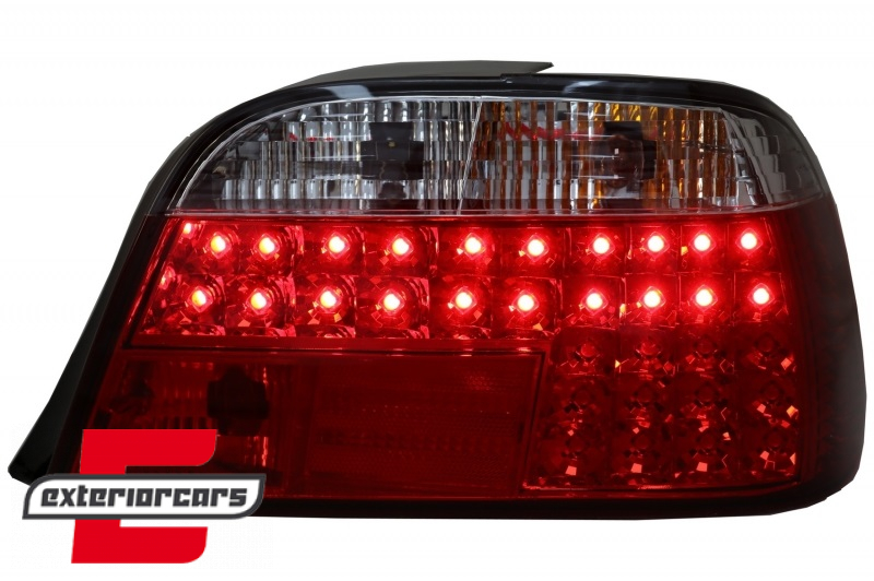 LED stražnja svjetla (crvena/kristal) / BMW serije 7 E38 (1994-2001) - Slika 4