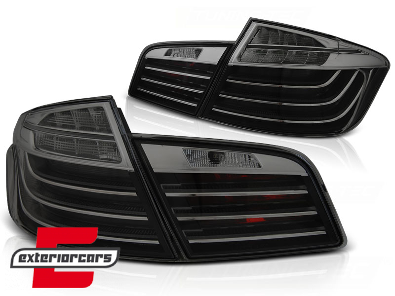 LED stražnja svjetla Facelift look (crna/smoke) / BMW serije 5 F10 (2010-07.2013) limuzina - Slika 2