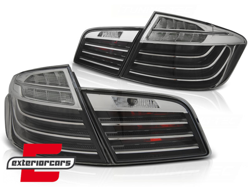 LED stražnja svjetla Facelift look (crna/chrome) / BMW serije 5 F10 (2010-07.2013) limuzina - Slika 2
