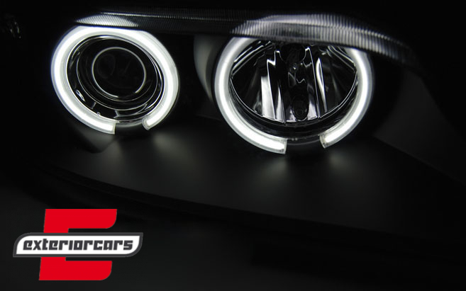 Prednja svjetla CCFL Angel Eyes (crna) / BMW Z3 (1996-2002) - Slika 3