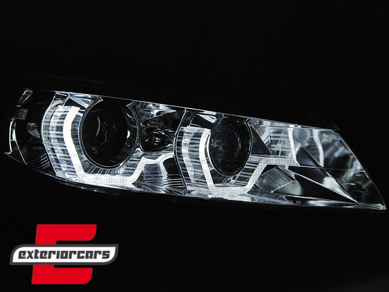 Prednja svjetla 3D Angel Eyes SEQ žmigavci XENON (chrome) / BMW Z4 E89 (2009-2013) - Slika 4