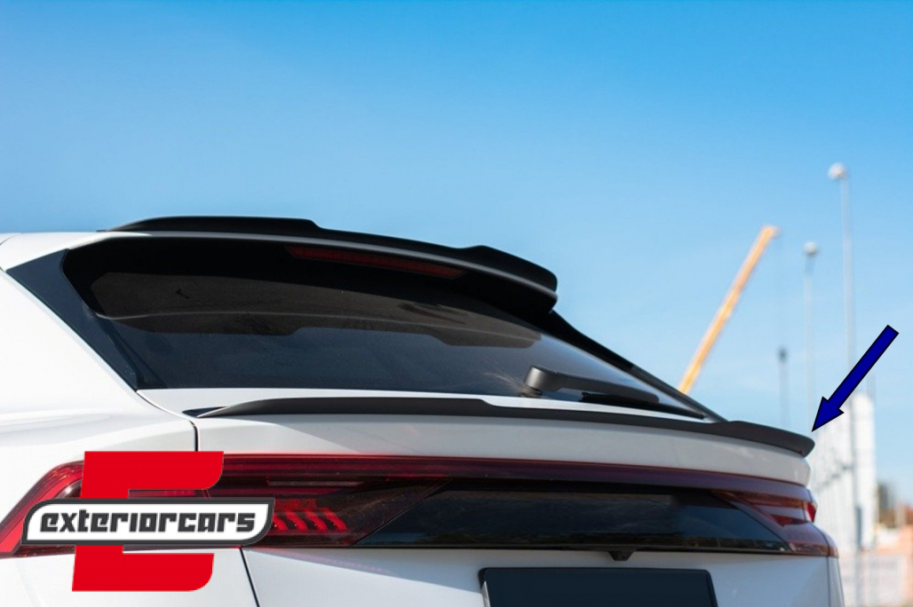 Lip bunkera Sport dizajn (piano crna) / Audi Q8 SUV (2018-) - Slika 11