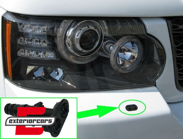 Komplet mlaznica za pranje prednjih svjetala / Range Rover Vogue (L322) (2010-2012) - Slika 6
