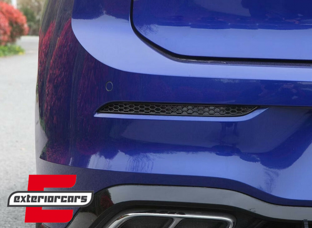 Poklopci stražnjih katadioptera Honeycomb dizajn (piano crna) / VW Golf 8 VIII Hatchback (2020-2024) - Slika 11