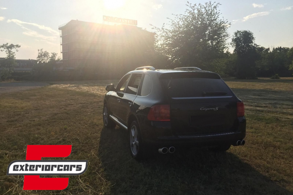 Nastavci auspuha GTS dizajn (srebrna) / Porsche Cayenne 92A V6 V8 Benzin (05.2010-09.2014) - Slika 10