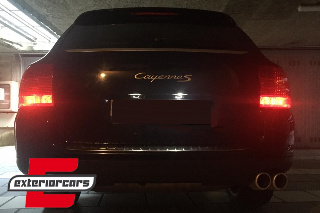 Nastavci auspuha GTS dizajn (srebrna) / Porsche Cayenne 92A V6 V8 Benzin (05.2010-09.2014) - Slika 11