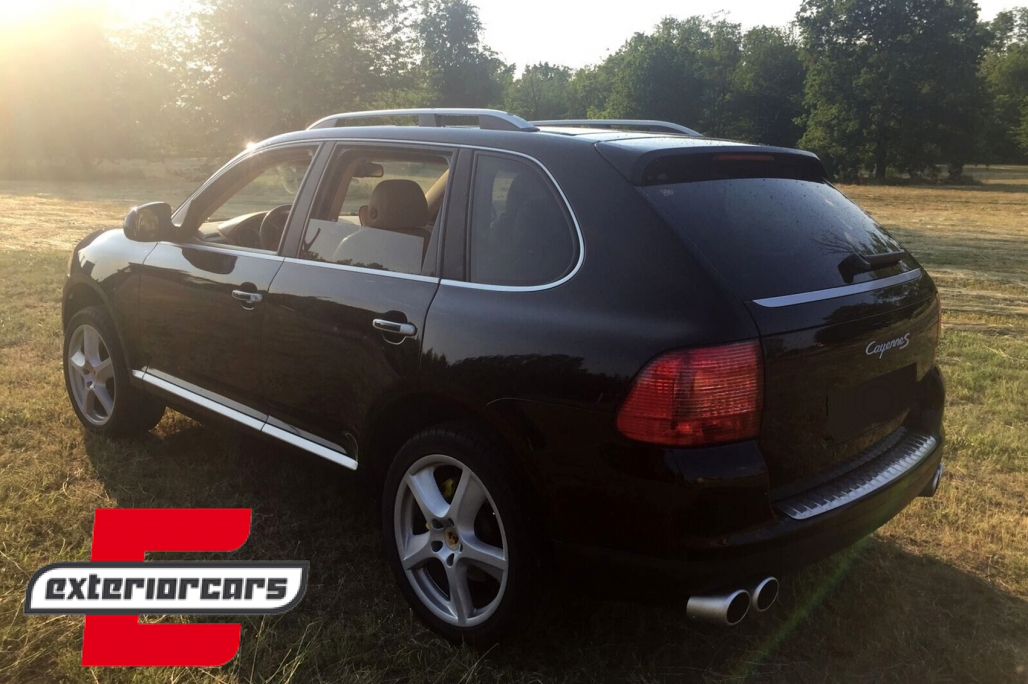 Nastavci auspuha GTS dizajn (srebrna) / Porsche Cayenne 92A V6 V8 Benzin (05.2010-09.2014) - Slika 9