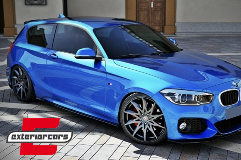 Nastavci pragova M-Performance dizajn (piano crna) / BMW serije 1 Hatchback F20 F21 (2011-2019) - Slika 7
