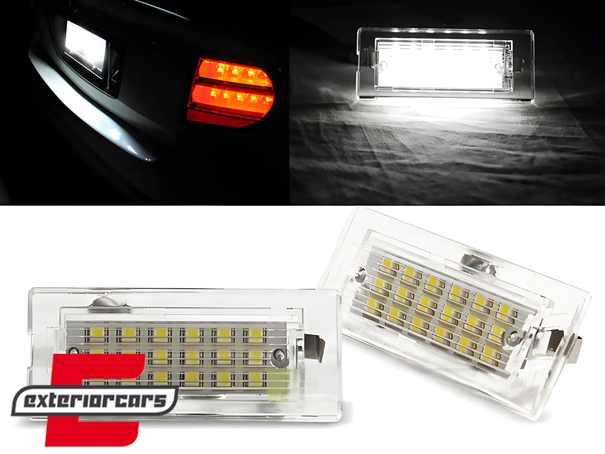 LED svjetla za registarske tablice / BMW X5 E53 (1999-2006) X3 E83 (2004-2010)