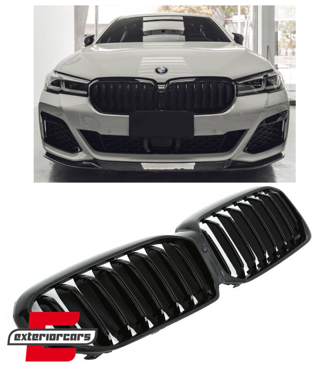 Prednja maska M-Performance look (piano crna) / BMW serije 5 G30 G31 LCI (07.2020-2023) - Slika 2