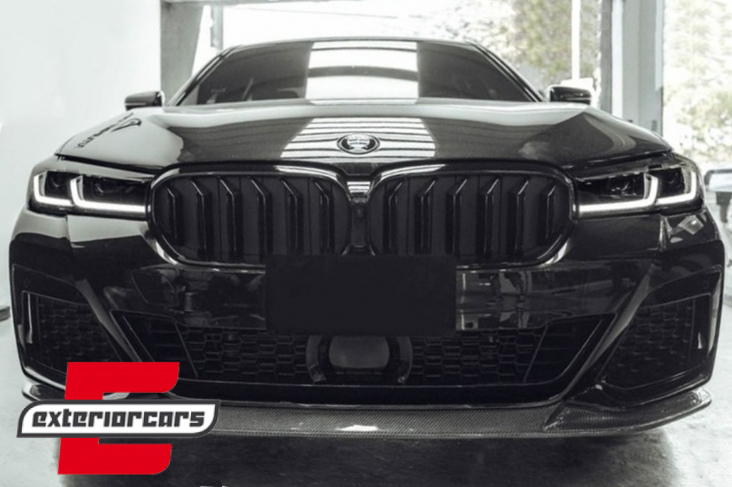 Prednja maska M5 look (piano crna) / BMW serije 5 G30 G31 LCI (07.2020-2023) - Slika 14