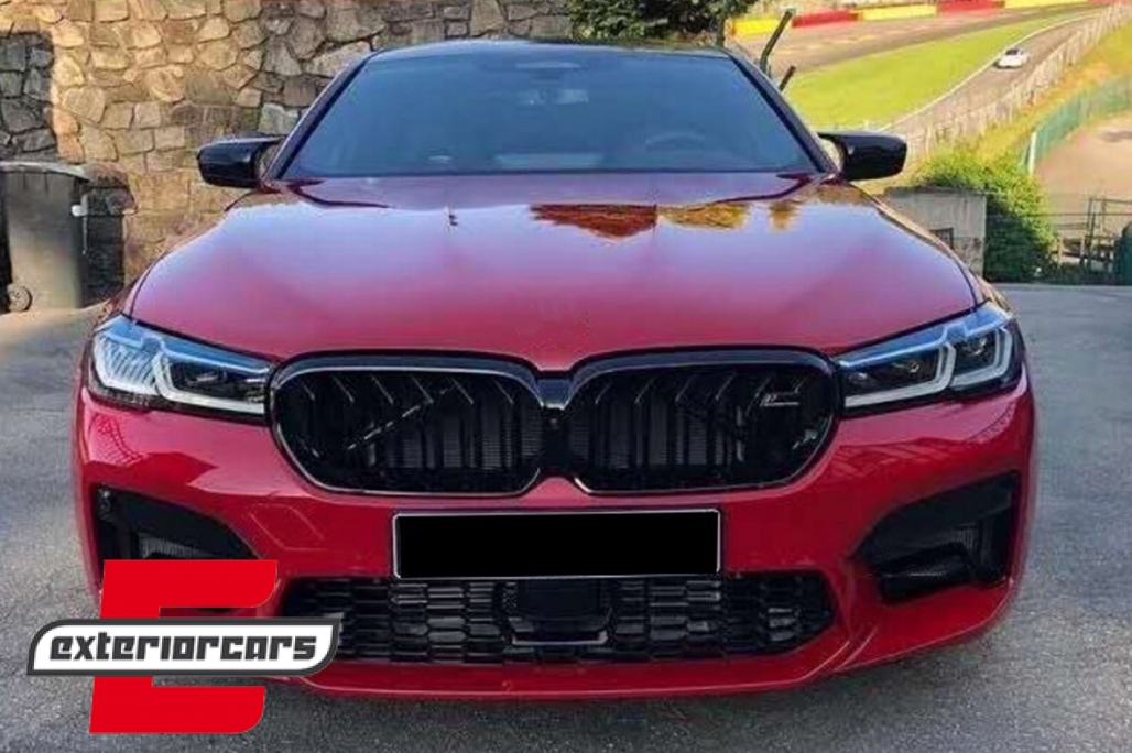 Prednja maska M5 look (piano crna) / BMW serije 5 G30 G31 LCI (07.2020-2023) - Slika 15