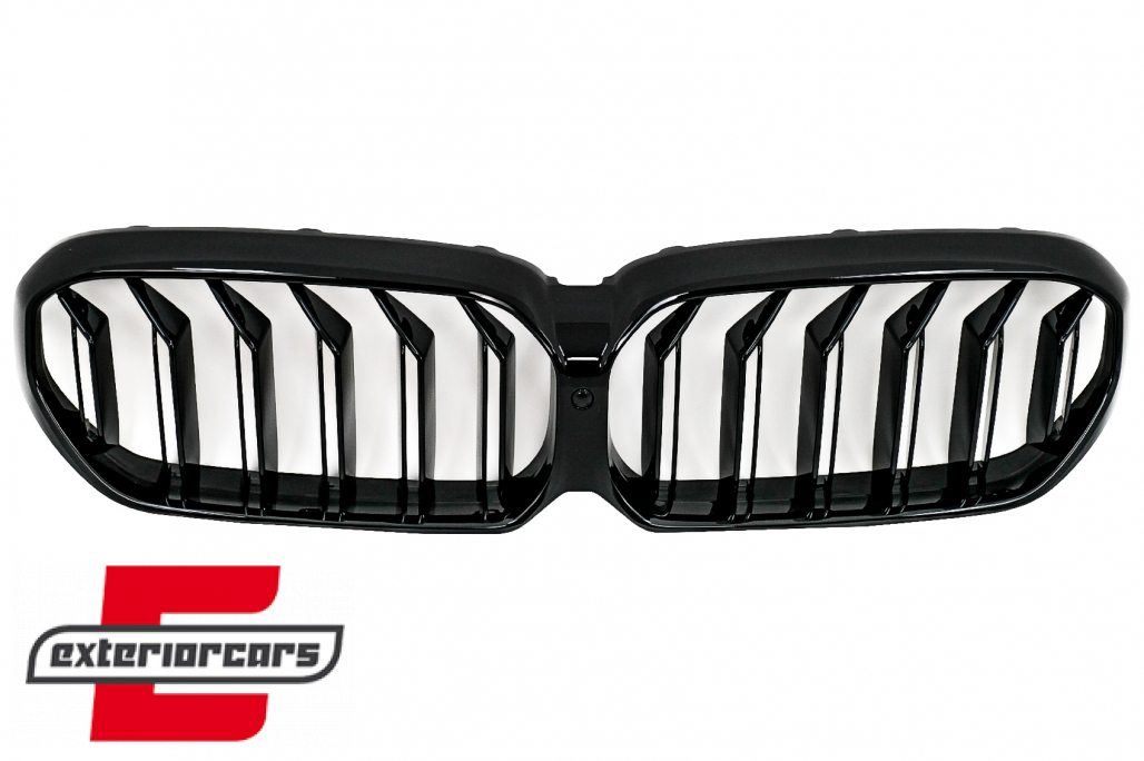Prednja maska M5 look (piano crna) / BMW serije 5 G30 G31 LCI (07.2020-2023) - Slika 3