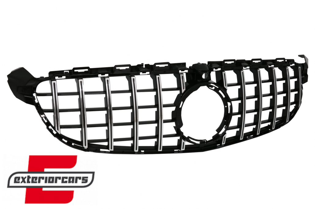 Prednja maska GT-R Panamericana dizajn (chrome) / Mercedes C-klasa C63 W205 limuzina S205 T-Modell A205 Cabrio C205 Coupe (03.2018-2020) - Slika 2