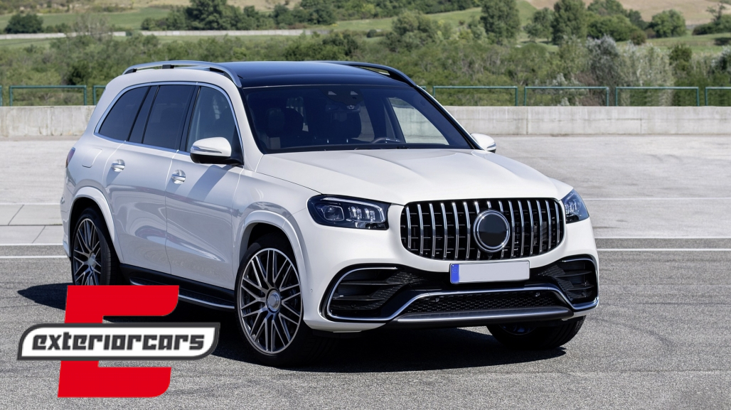 Prednja maska GT-R Panamericana dizajn (chrome) / Mercedes GLS SUV X167 (2019-2023) - Slika 7