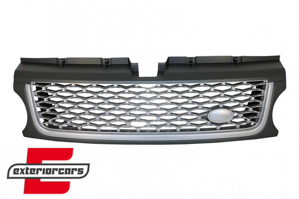 Prednja maska & bočni otvori Autobiography dizajn (srebrna) / Range Rover Sport Facelift (2009-2013) - Slika 2