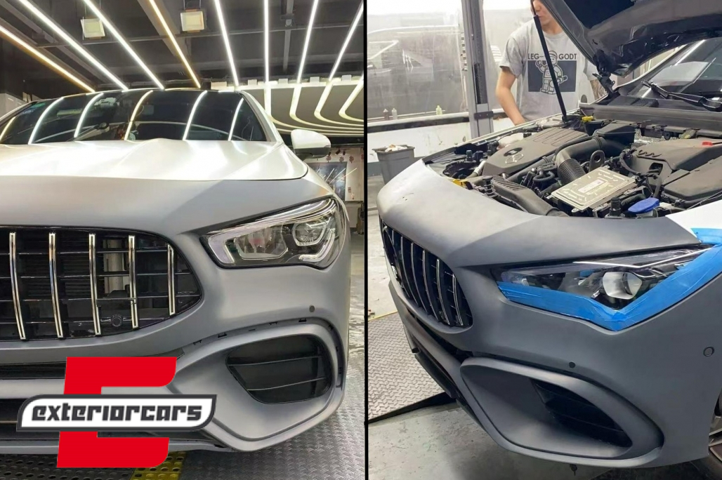 Prednji branik CLA45 AMG dizajn / Mercedes CLA C118 Limuzina X118 Shooting Brake (2019-12.2022) - Slika 13