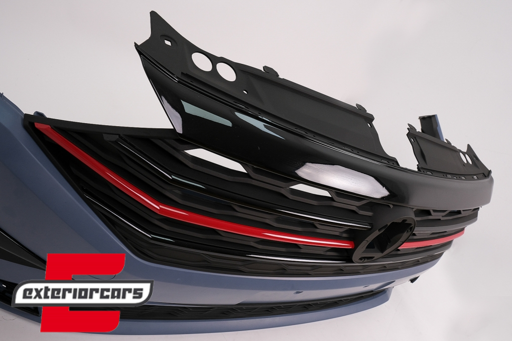 Prednji branik & prednja maska & prednji nastavak branika GLI dizajn / VW Jetta Mk7 (2019-2021) - Slika 6