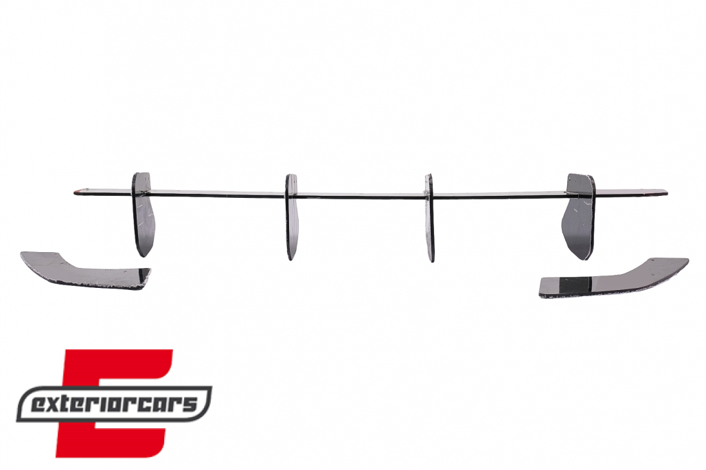 Splitter difuzora zraka (piano crna) / VW Golf 8 Hatchback Mk8/MQB (2020-)