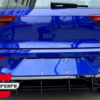 Splitter difuzora zraka (mat crna) / VW Golf 8 Hatchback Mk8/MQB (2020-) - Slika 4