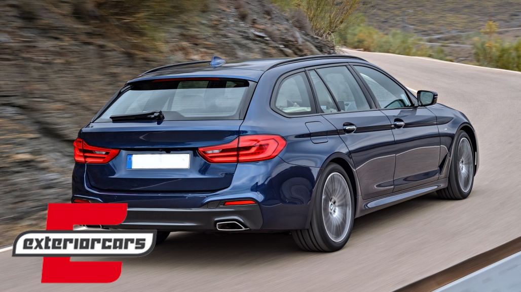 Zadnji branik M paket dizajn / BMW serije 5 karavan G31 (2017-) - Slika 8