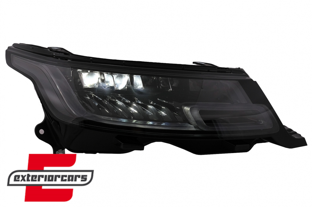 LED prednji farovi Sekvencijalni Dinamički žmigavci pretvorba u 2018 model Matrix look / Land Rover Range Sport L494 (2013-2017) - Slika 11