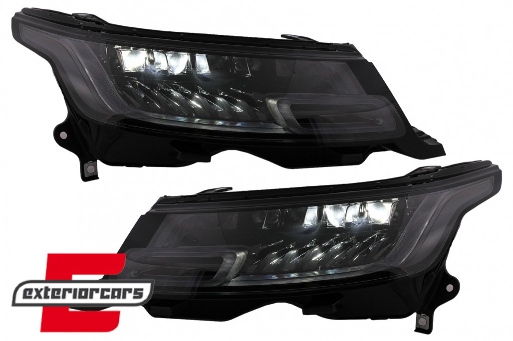 LED prednji farovi Sekvencijalni Dinamički žmigavci pretvorba u 2018 model Matrix look / Land Rover Range Sport L494 (2013-2017) - Slika 12