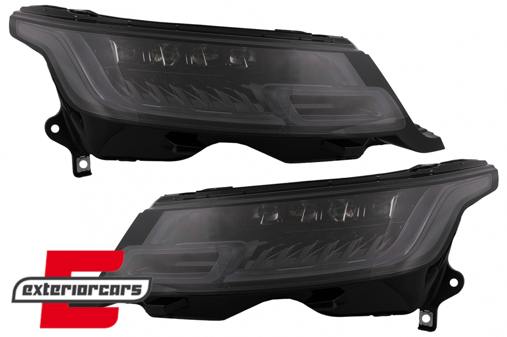 LED prednji farovi Sekvencijalni Dinamički žmigavci pretvorba u 2018 model Matrix look / Land Rover Range Sport L494 (2013-2017) - Slika 16