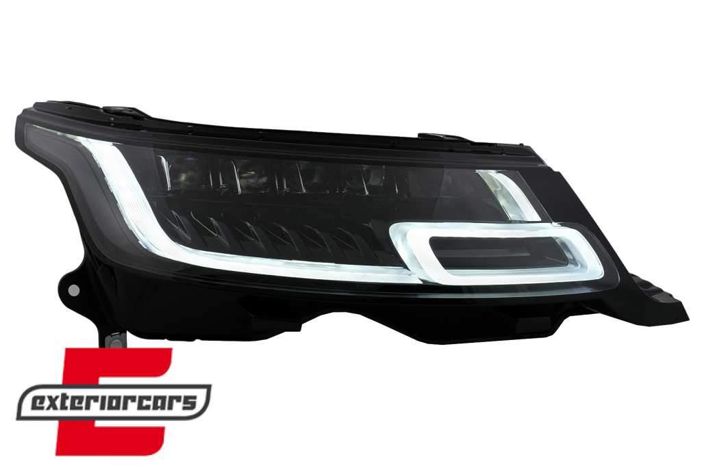 LED prednji farovi Sekvencijalni Dinamički žmigavci pretvorba u 2018 model Matrix look / Land Rover Range Sport L494 (2013-2017) - Slika 2