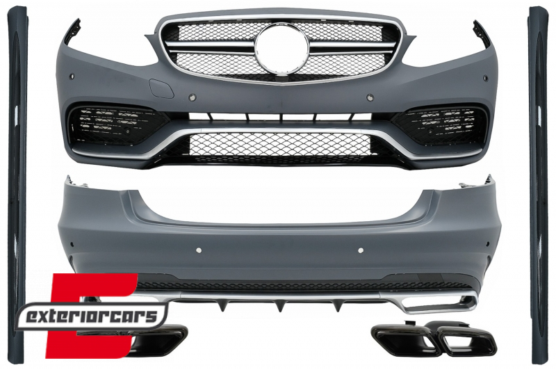 Bodykit & nastavci auspuha E63 AMG dizajn / Mercedes E-klasa W212 Facelift (2013-2016)
