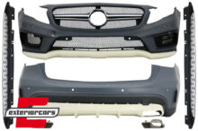 Bodykit & bočne stepenice GLA45 AMG dizajn / Mercedes GLA X156 (2014-2016)